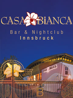 Bar & Nightclub Casa Bianca Innsbruck  in Tirol  / Innsbruck , Valiergasse 59
